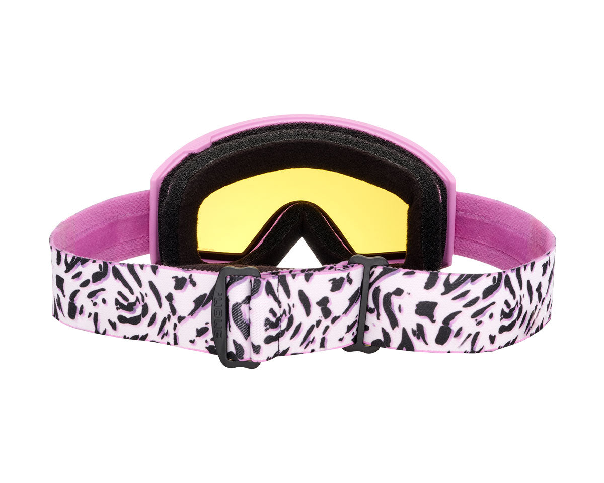 Anon Kids' Tracker 2.0 Goggle Leopard Pink / Pink Amber + MFI Face Mask 2027