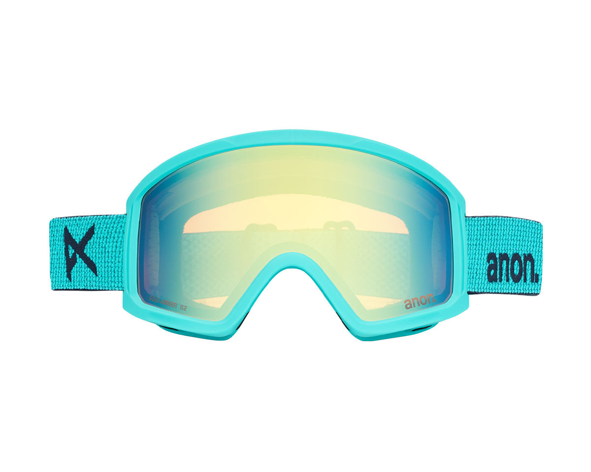 Anon Kids' Tracker 2.0 Goggle Marine/Gold Amber + MFI Face Mask 2027