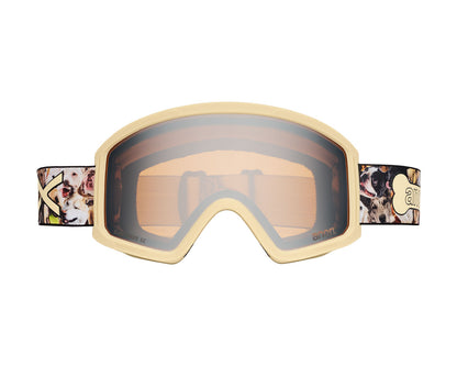 Anon Kids' Tracker 2.0 Goggle Shop Dogs / Silver Amber + MFI Face Mask 2027