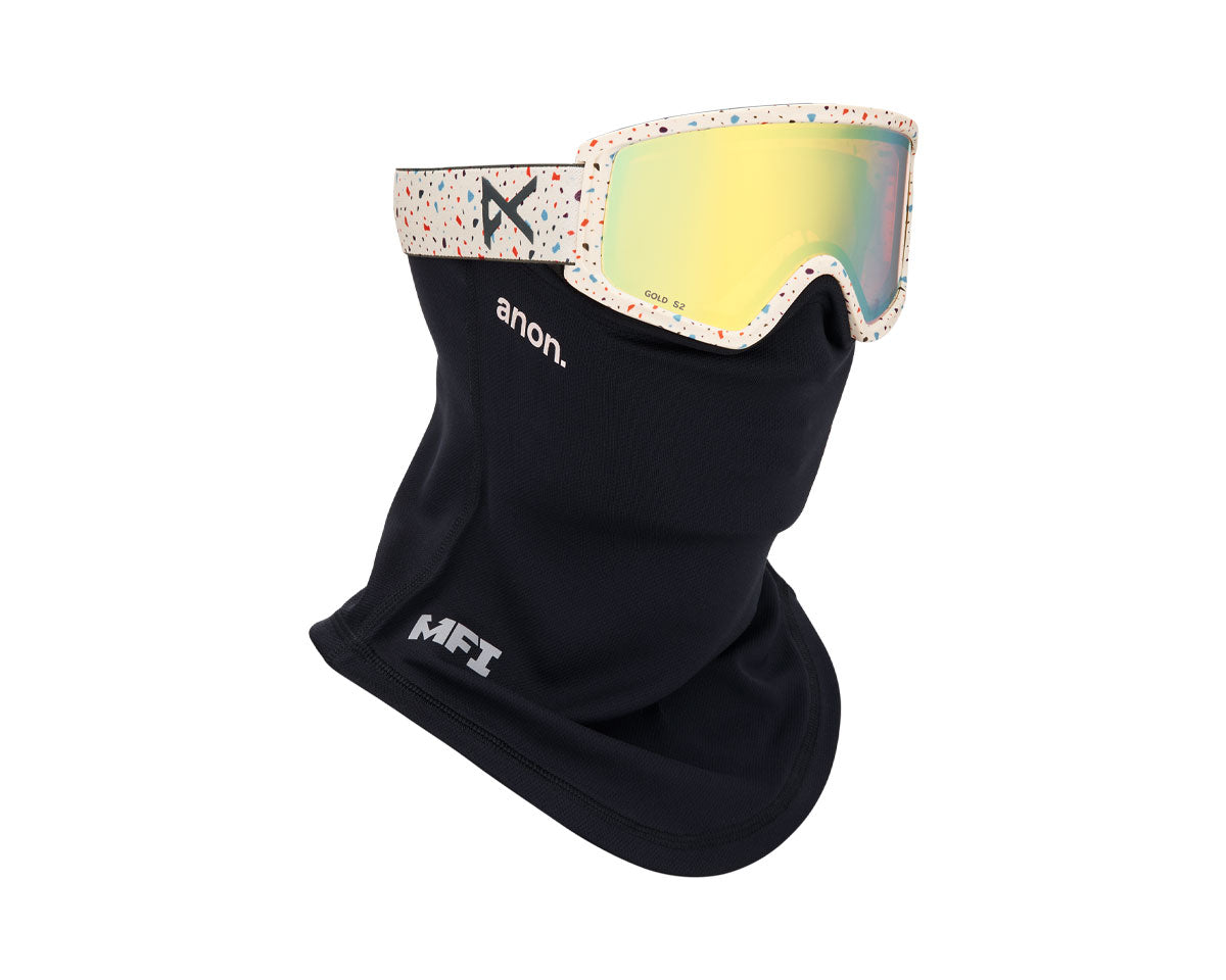 Anon Kids' Tracker 2.0 Goggle Speckles/Gold Amber + MFI Face Mask 2026