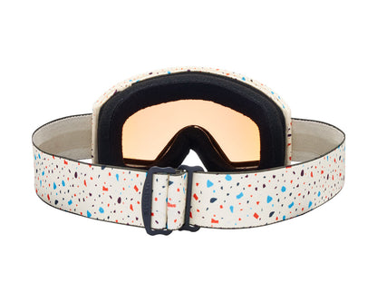 Anon Kids' Tracker 2.0 Goggle Speckles/Gold Amber + MFI Face Mask 2026