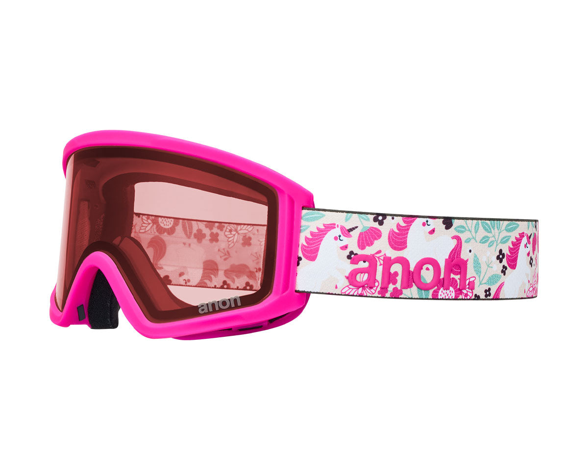 Anon Kids' Tracker 2.0 Goggle Unicorns/Pink Amber + MFI Face Mask 2026