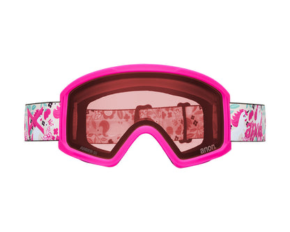 Anon Kids' Tracker 2.0 Goggle Unicorns/Pink Amber + MFI Face Mask 2026