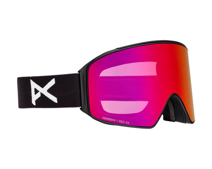 Anon M4 Goggle Black/Perceive Sunny Red + Bonus Lens + MFI Face Mask 2027
