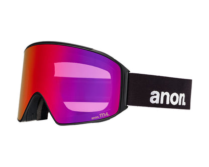 Anon M4 Goggle Black/Perceive Sunny Red + Bonus Lens + MFI Face Mask 2027