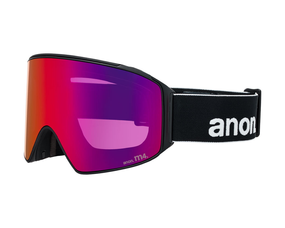 Anon M4 Goggle Black/Perceive Sunny Red + Bonus Lens + MFI Face Mask 2026