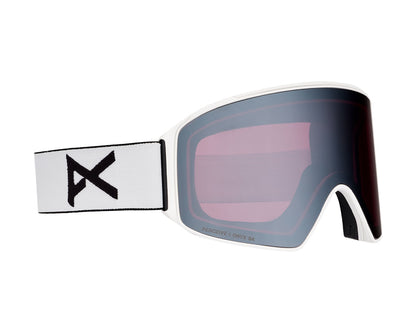 Anon M4 Goggle White/Perceive Sunny Onyx + Bonus Lens + MFI Face Mask 2027