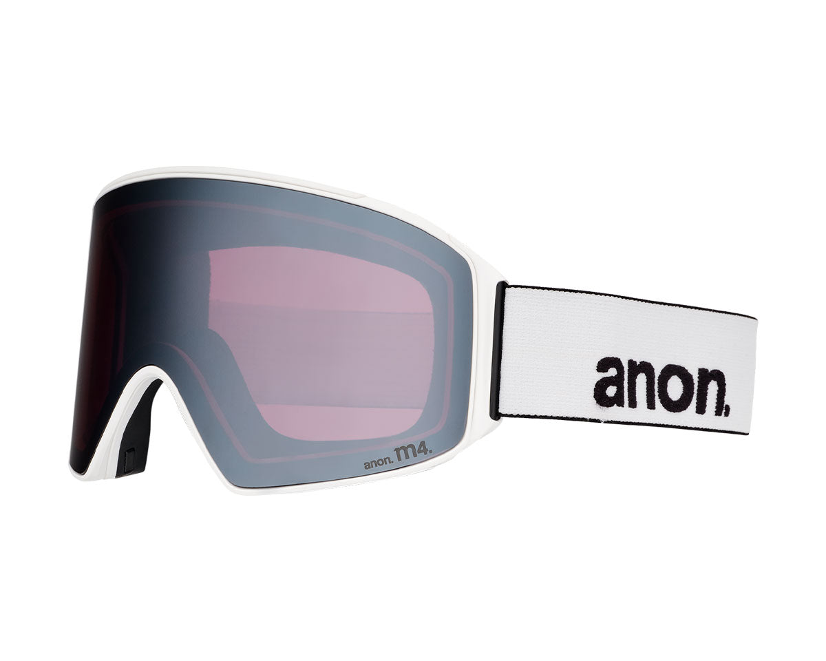 Anon M4 Goggle White/Perceive Sunny Onyx + Bonus Lens + MFI Face Mask 2027