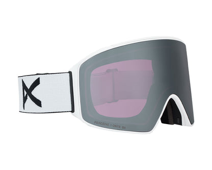 Anon M4 Low Bridge Goggle White/Perceive Sunny Onyx + Bonus Lens + MFI Face Mask 2026