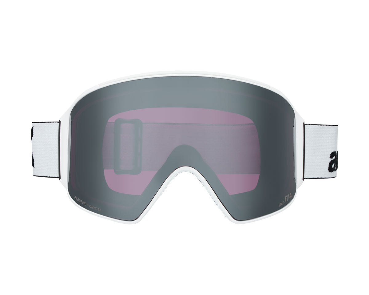 Anon M4 Goggle White/Perceive Sunny Onyx + Bonus Lens + MFI Face Mask 2026