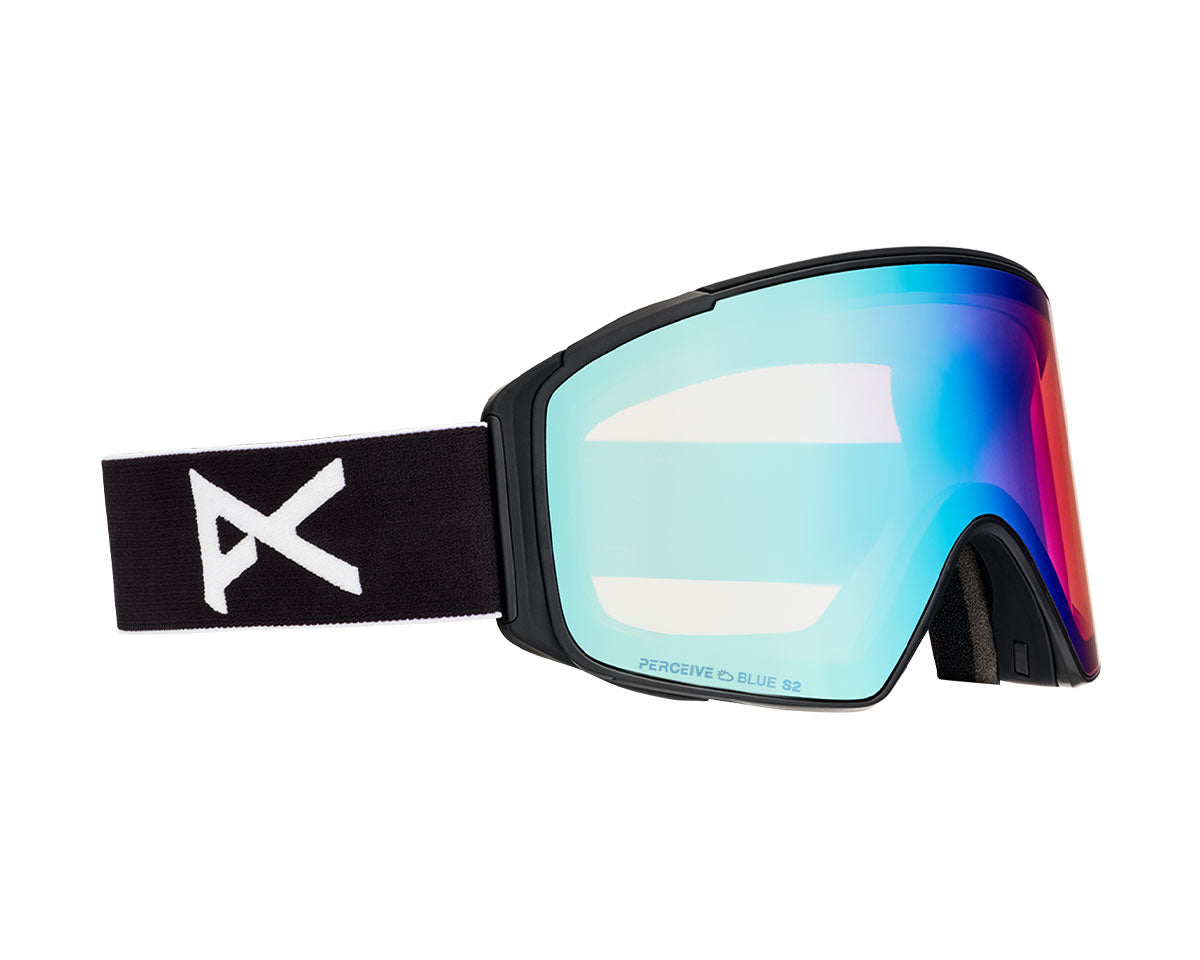 Anon M4S Goggle Black/Perceive Variable Blue + Bonus Lens + MFI Face Mask 2027