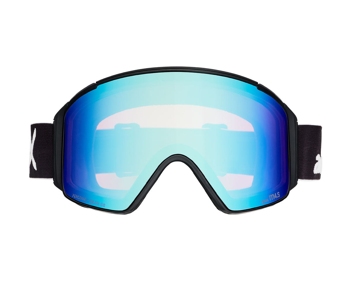 Anon M4S Goggle Black/Perceive Variable Blue + Bonus Lens + MFI Face Mask 2027