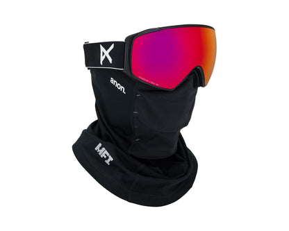 Anon M4S Goggle Black/Perceive Sunny Red + Bonus Lens + MFI Face Mask 2026