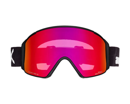 Anon M4S Goggle Black/Perceive Sunny Red + Bonus Lens + MFI Face Mask 2027