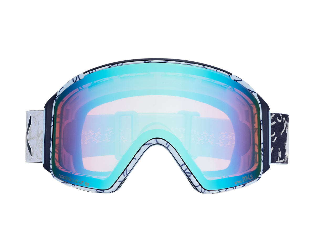 Anon M4S Goggle Lbmidnightgus / Perceive Variable Blue + Bonus Lens + MFI Face Mask 2027