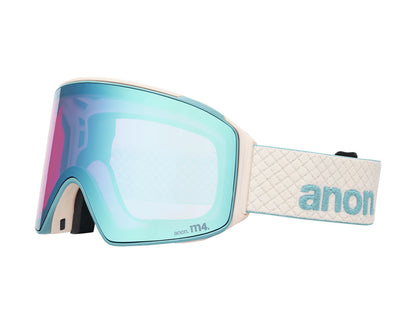 Anon M4S Low Bridge Goggle Oat/Perceive Variable Blue + Bonus Lens + MFI Face Mask 2026