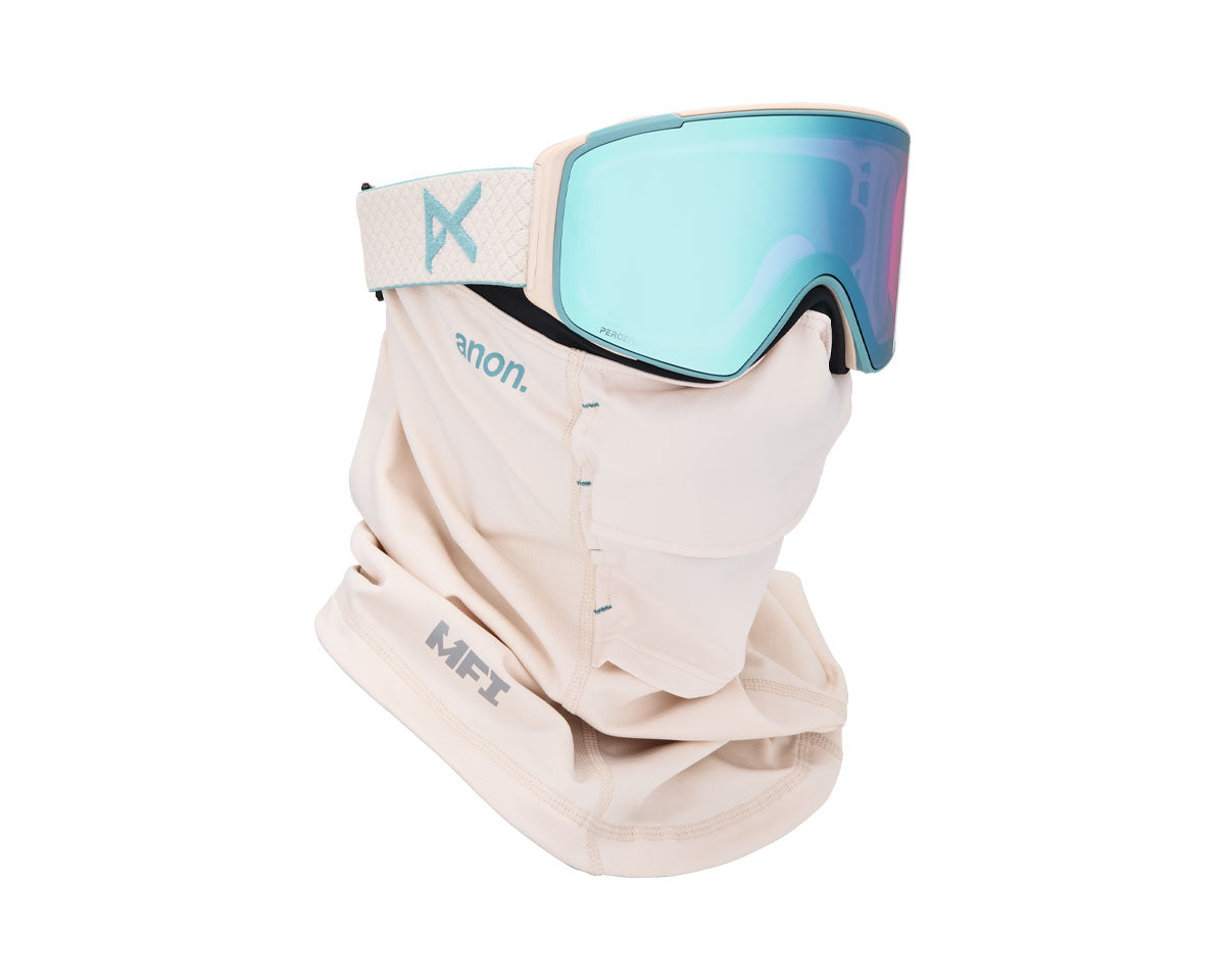 Anon M4S Goggle Oat/Perceive Variable Blue + Bonus Lens + MFI Face Mask 2026