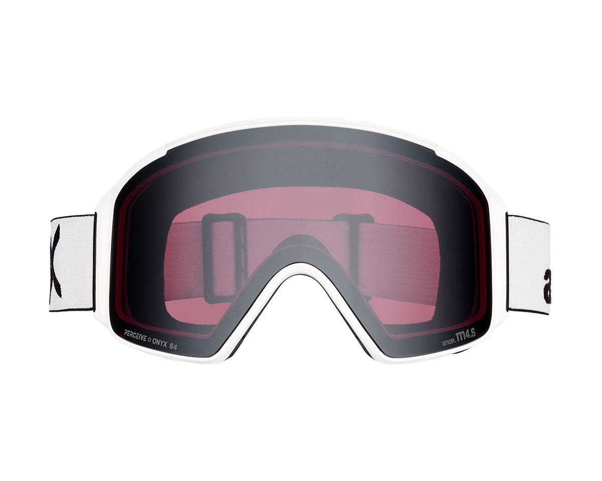 Anon M4S Goggle White/Perceive Sunny Onyx + Bonus Lens + MFI Face Mask 2027
