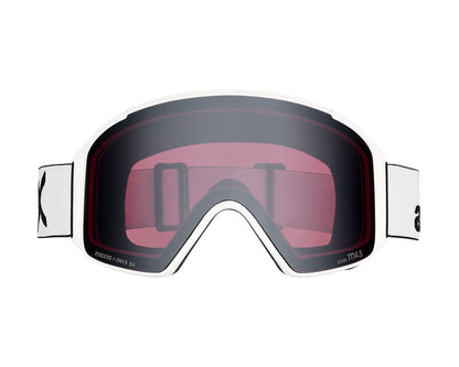 Anon M4S Goggle White/Perceive Sunny Onyx + Bonus Lens + MFI Face Mask 2027