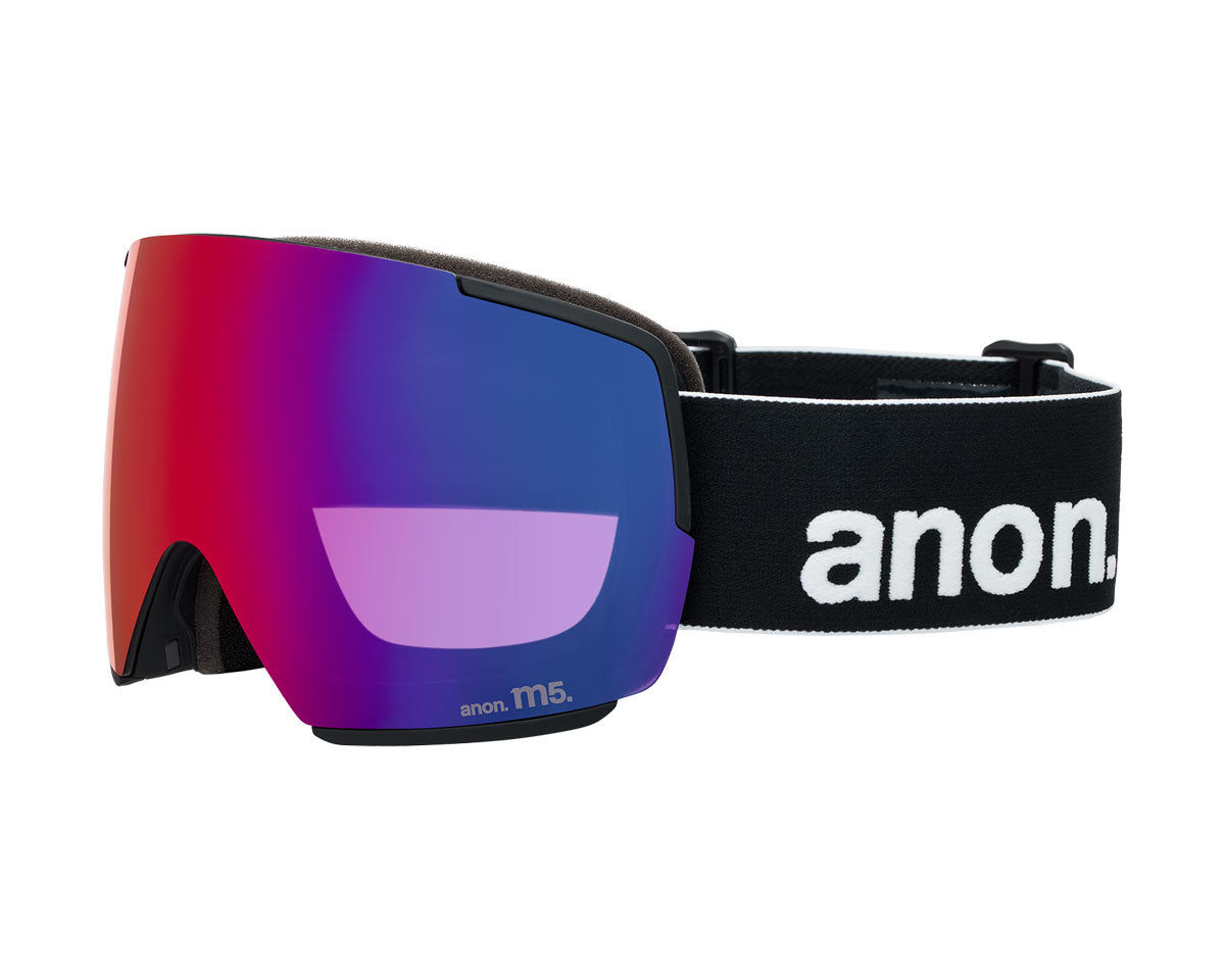 Anon M5 Goggle Black/Perceive Sunny Red + Bonus Lens + MFI Face Mask 2026