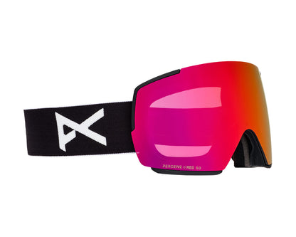 Anon M5 Goggle Black/Perceive Sunny Red + Bonus Lens + MFI Face Mask 2027