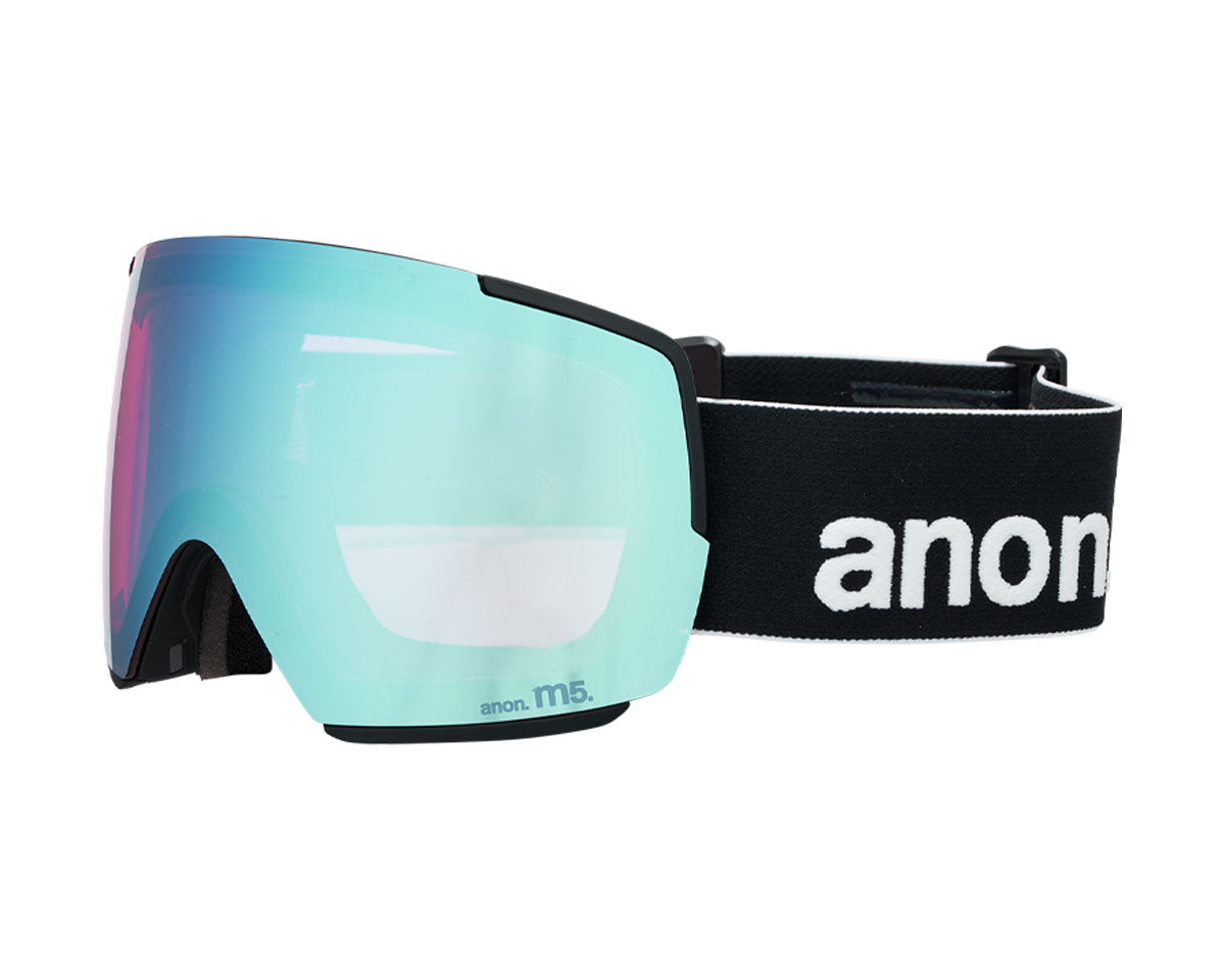 Anon M5 Goggle Black/Perceive Variable Blue + Bonus Lens + MFI Face Mask 2026