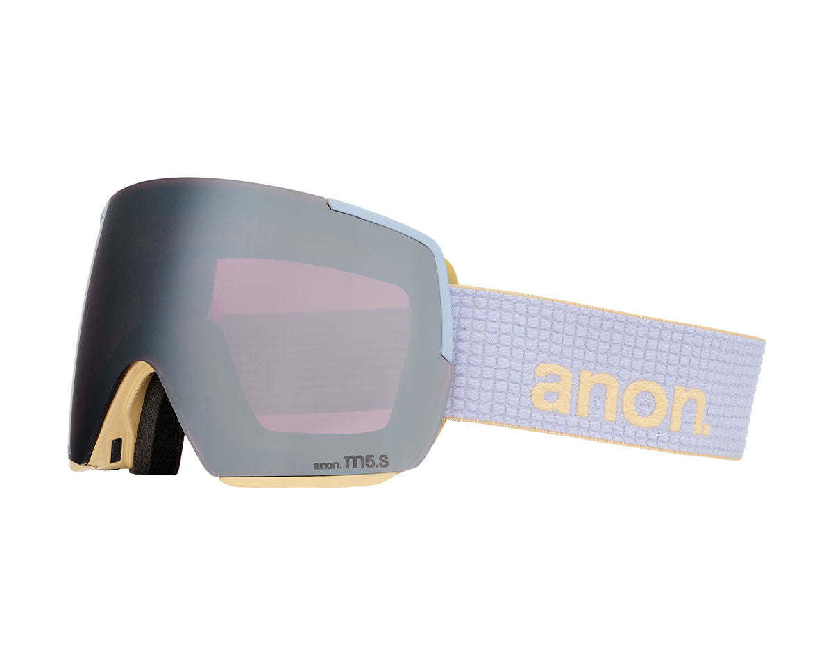 Anon M5S Goggle Airstream Blue / Perceive Sunny Onyx + Bonus Lens + MFI Face Mask 2027