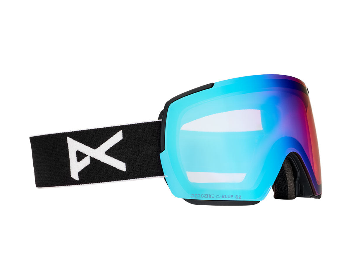Anon M5S Goggle Black/Perceive Variable Blue + Bonus Lens + MFI Face Mask 2027