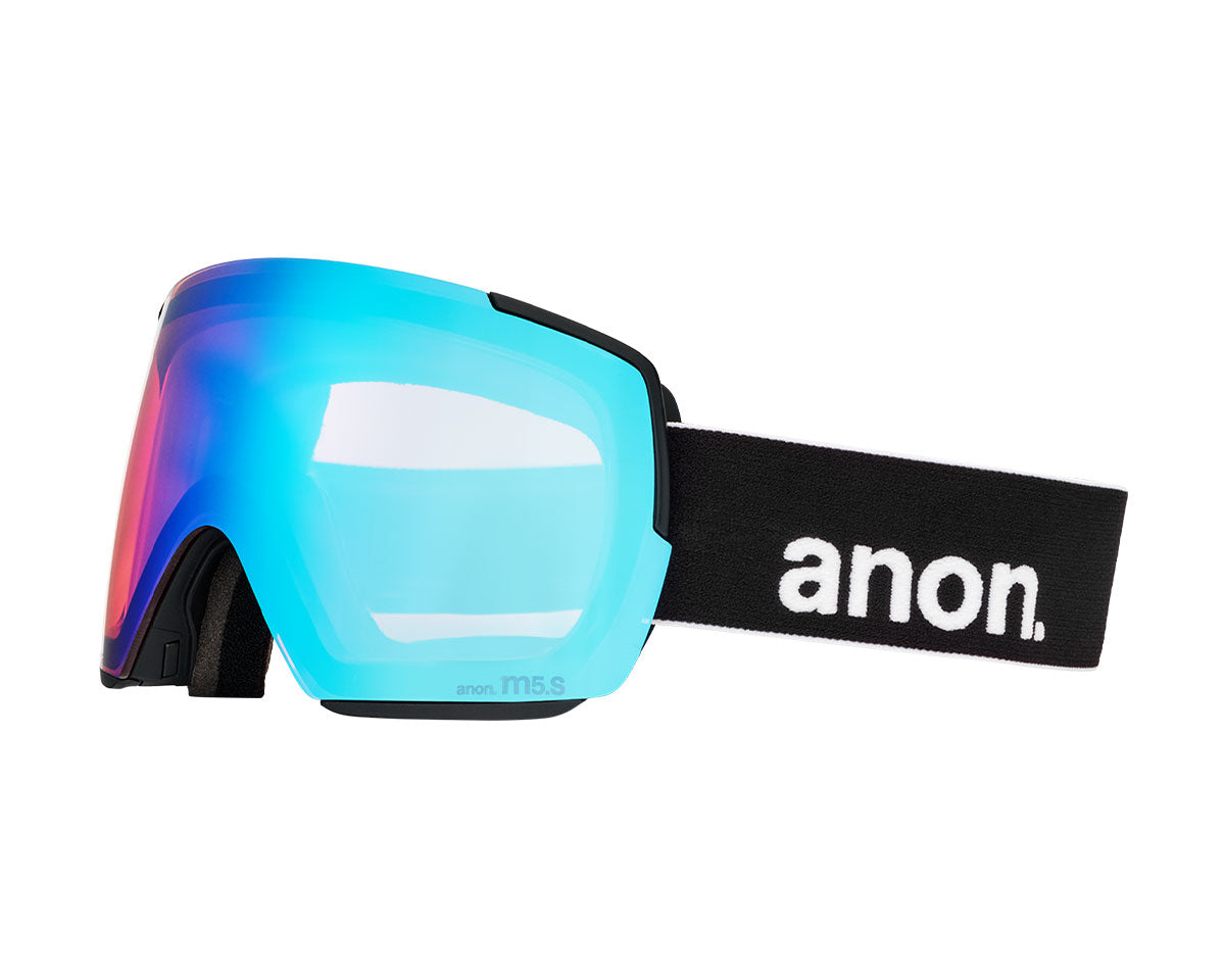 Anon M5S Goggle Black/Perceive Variable Blue + Bonus Lens + MFI Face Mask 2027