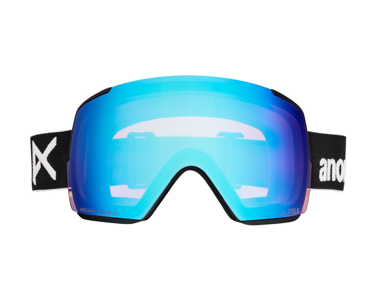 Anon M5S Goggle Black/Perceive Variable Blue + Bonus Lens + MFI Face Mask 2027