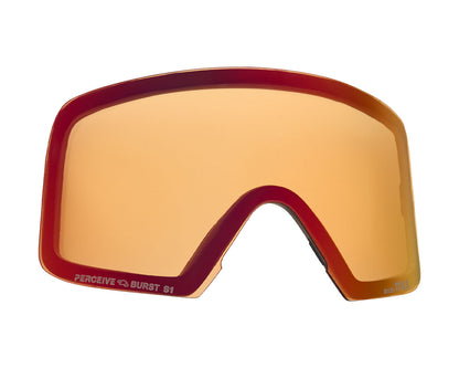 Anon M6 Low Bridge Goggle Black/Perceive Sunny Red + Bonus Lens 2026