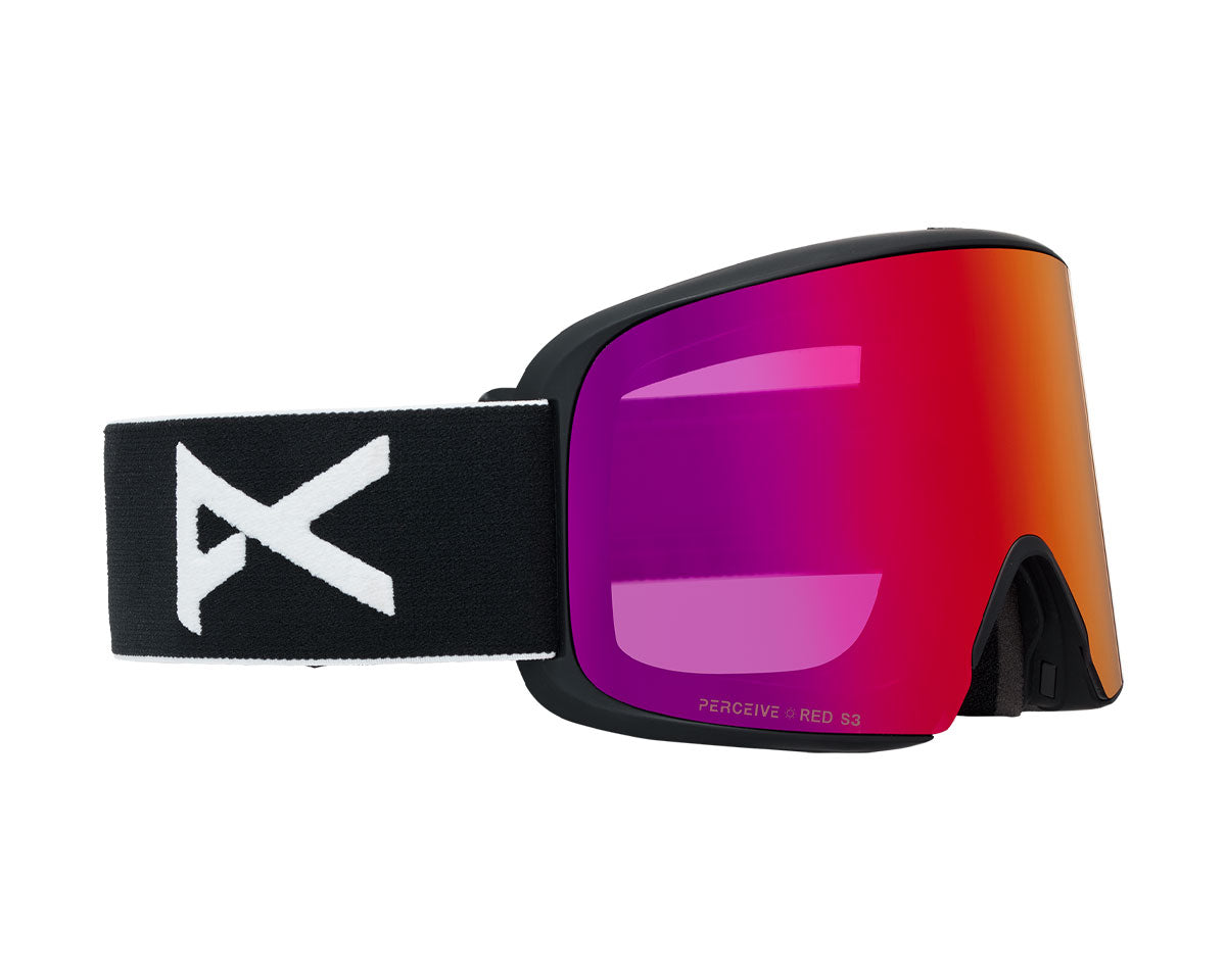 Anon M6 Goggle Black/Perceive Sunny Red + Bonus Lens 2026