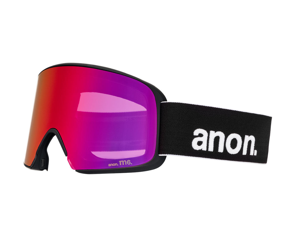 Anon M6 Goggle Black/Perceive Sunny Red + Bonus Lens + MFI Face Mask 2027