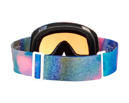 Anon M6 Low Bridge Goggle Lb Watercolor / Perceive Variable Blue + Bonus Lens + MFI Face Mask 2027