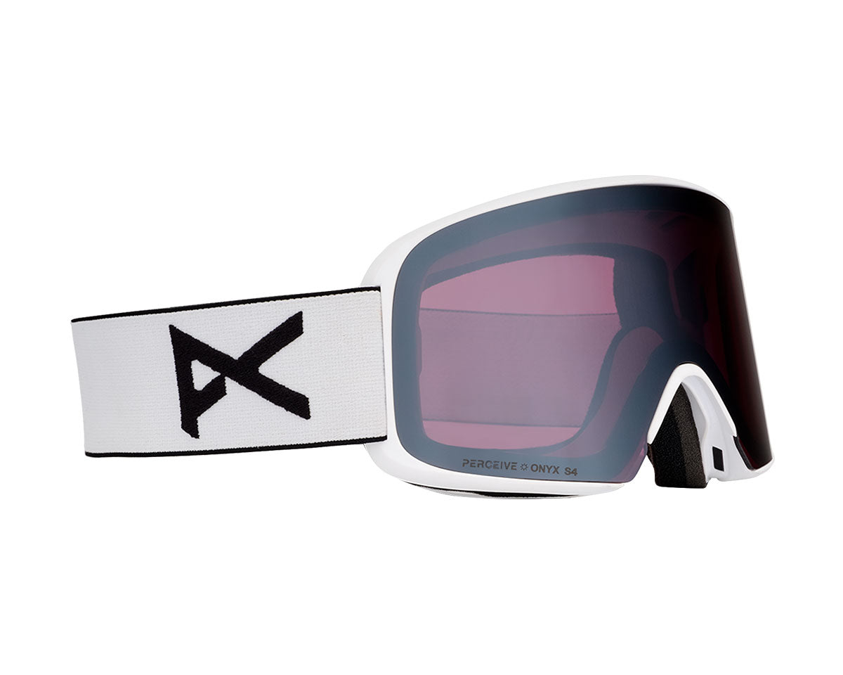 Anon M6 Goggle White/Perceive Sunny Onyx + Bonus Lens + MFI Face Mask 2027