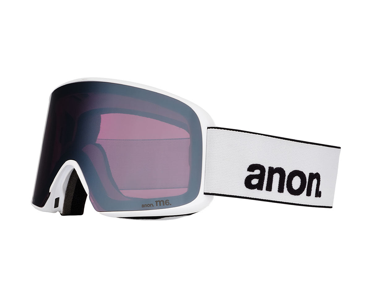 Anon M6 Low Bridge Goggle White/Perceive Sunny Onyx + Bonus Lens + MFI Face Mask 2027