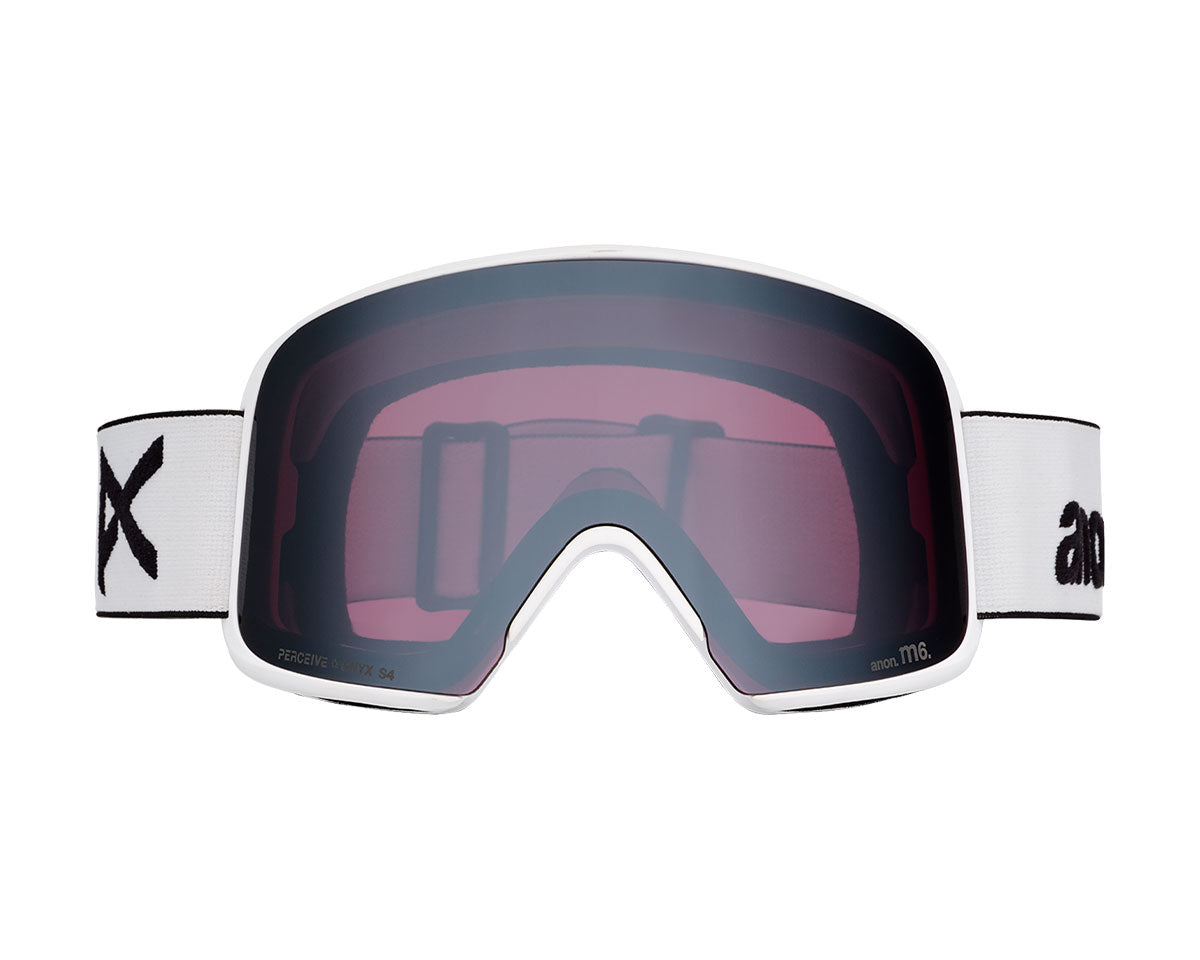 Anon M6 Goggle White/Perceive Sunny Onyx + Bonus Lens + MFI Face Mask 2027