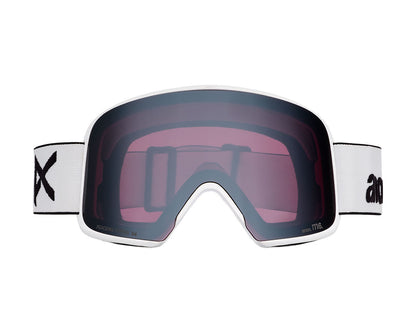 Anon M6 Goggle White/Perceive Sunny Onyx + Bonus Lens + MFI Face Mask 2027