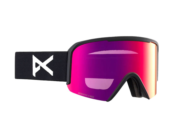 Anon Nesa Goggle Black/Perceive Sunny Red + Perceive Cloudy Burst