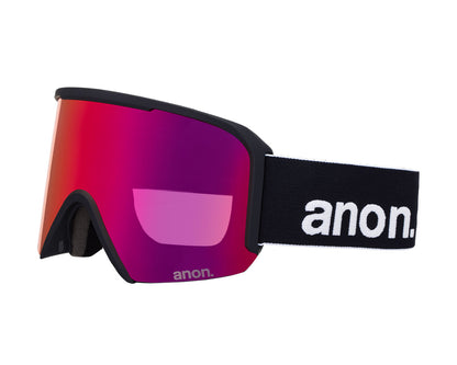 Anon Nesa Goggle Black/Perceive Sunny Red + Bonus Lens + MFI Face Mask 2027