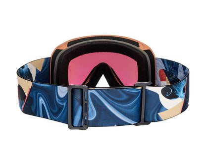 Anon Nesa Goggle Marble Collage / Perceive Variable Blue + Bonus Lens + MFI Face Mask 2027