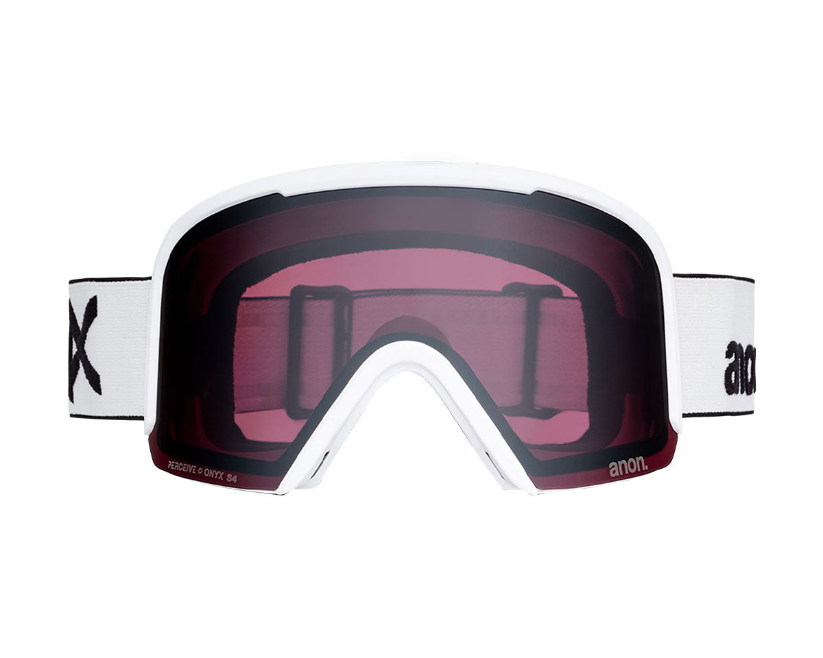 Anon Nesa Goggle White/Perceive Sunny Onyx + Bonus Lens + MFI Face Mask 2027