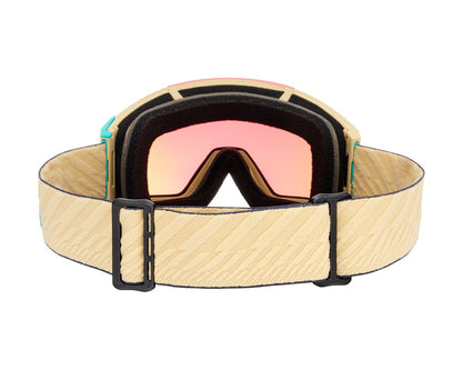 Anon Sync Goggle Beechwood/Perceive Variable Green + Bonus Lens + MFI Face Mask 2027
