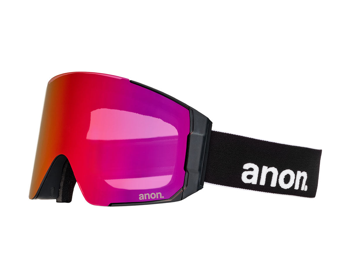 Anon Sync Goggle Black/Perceive Sunny Red + Bonus Lens + MFI Face Mask 2027