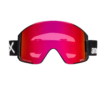 Anon Sync Goggle Black/Perceive Sunny Red + Bonus Lens + MFI Face Mask 2027