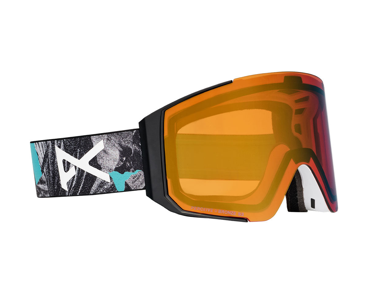 Anon Sync Goggle Grunge / Perceive Sunny Bronze + Bonus Lens + MFI Face Mask 2027