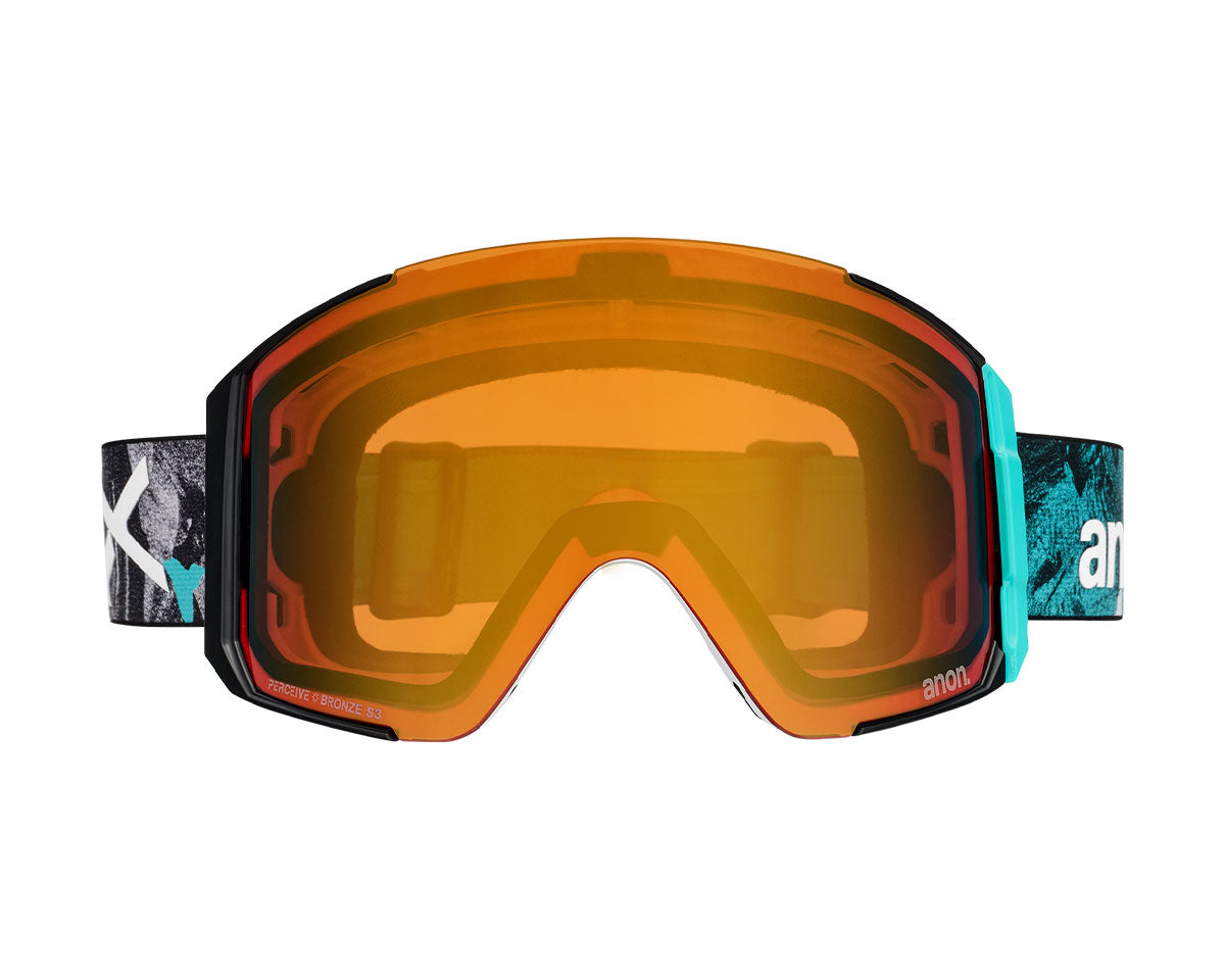 Anon Sync Goggle Grunge / Perceive Sunny Bronze + Bonus Lens + MFI Face Mask 2027