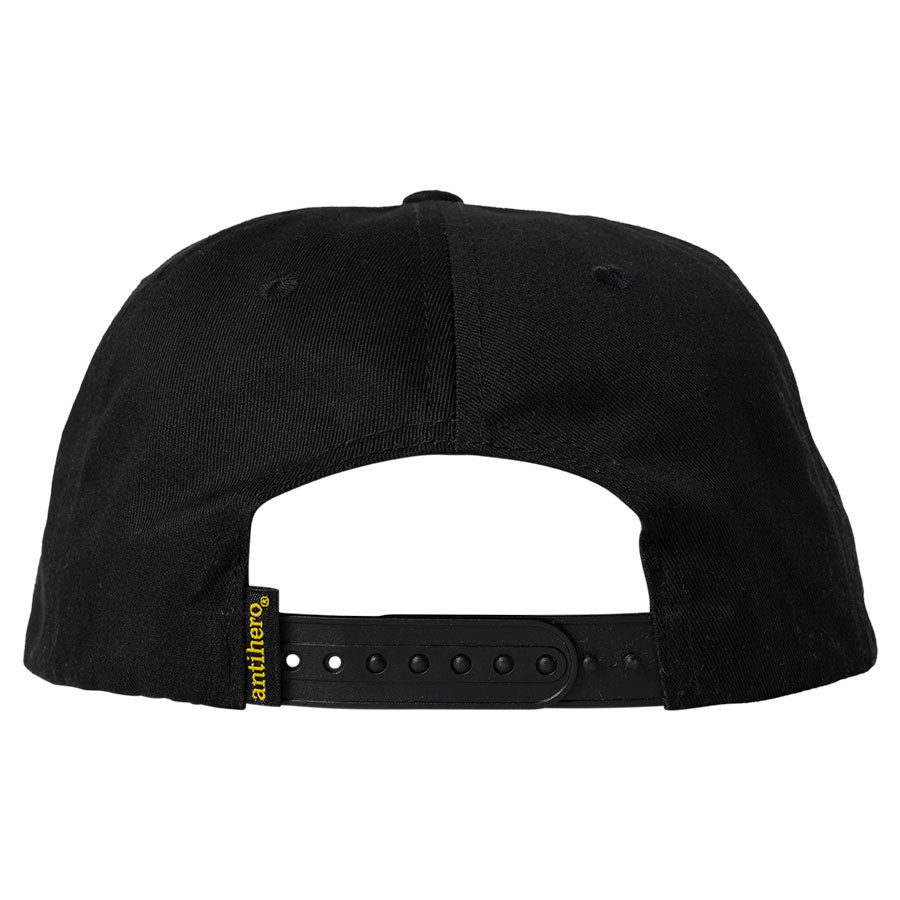 Anti-Hero Basic Eagle Snapback Cap Black/Gold