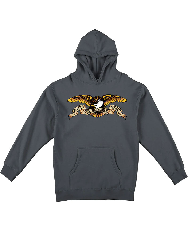 Anti-Hero Eagle Hoodie Charcoal