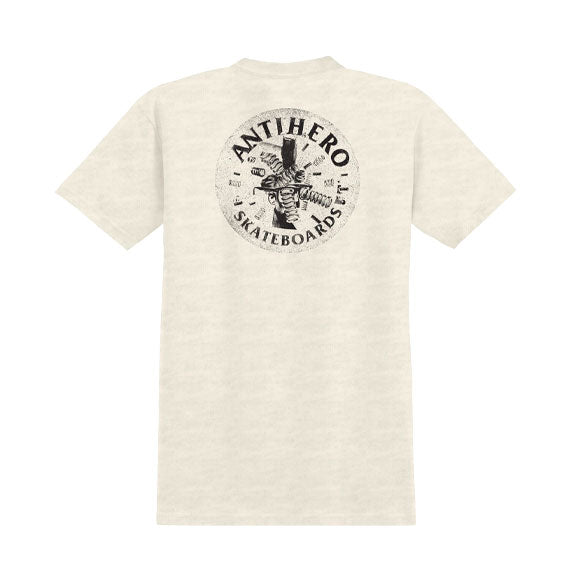 Anti-Hero Engineering T-Shirt Heather Cream/Black